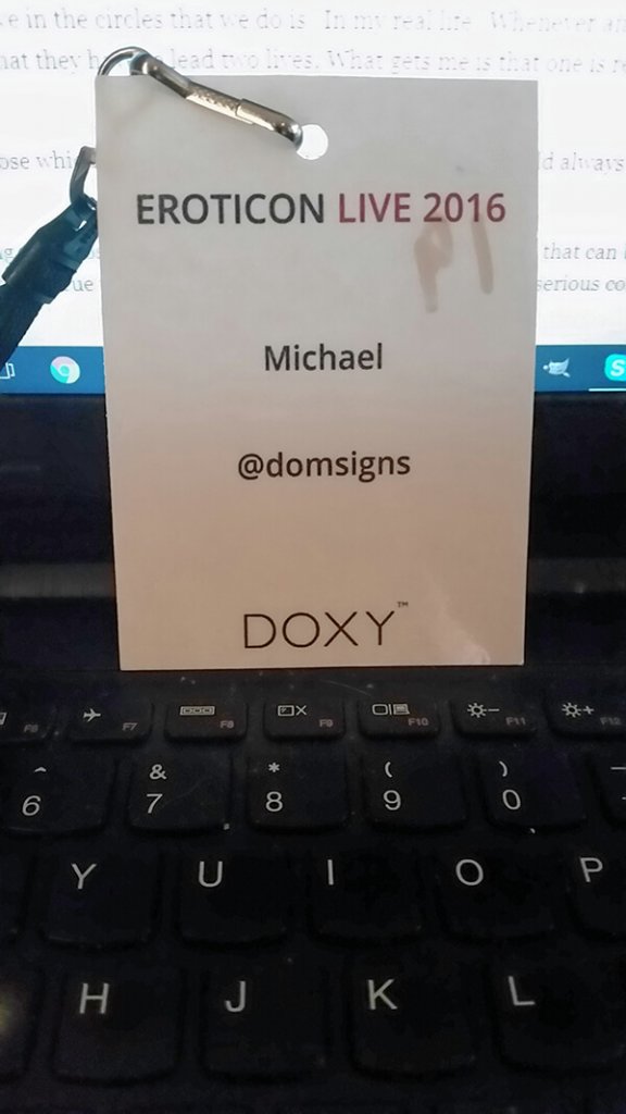 Conference Badge for the Real World
