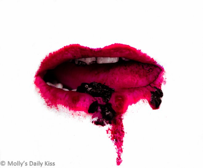 blackberry stained lips for original